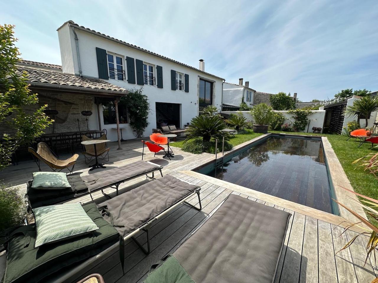 Maisons 322 - Maison La Flamboyante Le Bois-Plage-en-Ré エクステリア 写真